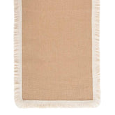 Homla Birao Table Runner with Fringe 40 x 160cm - Beige